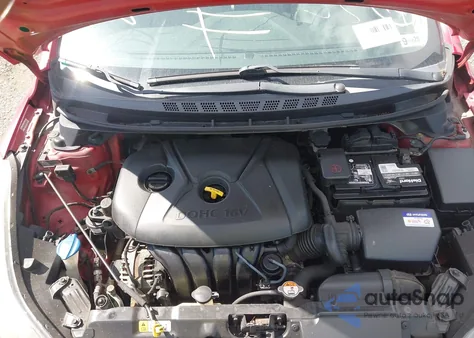 2015 Hyundai Elantra Se from USA, damaged, VIN KMHDH4AE5FU234725